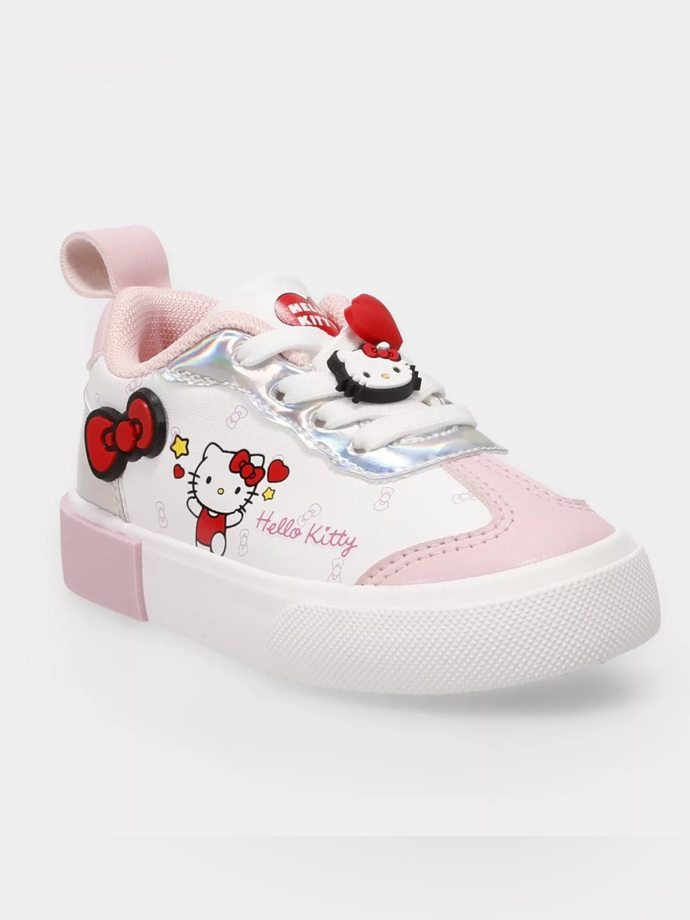 Hello Kitty Court Sneaker Toddler Girls Slip-On Casual Sneakers NEW